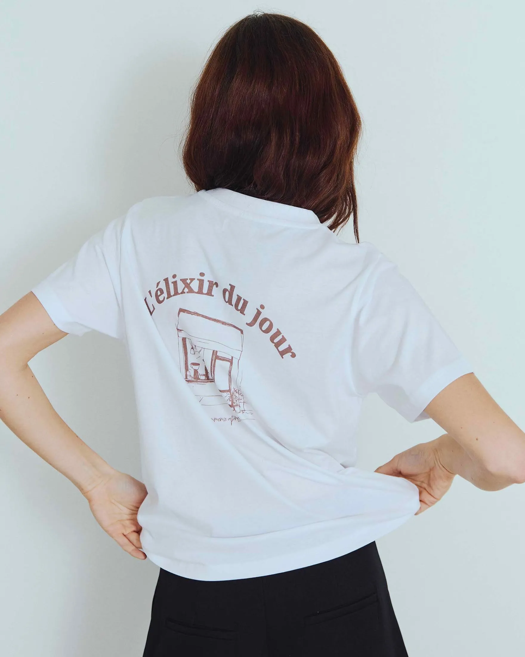 Sabine SS Printed Tee