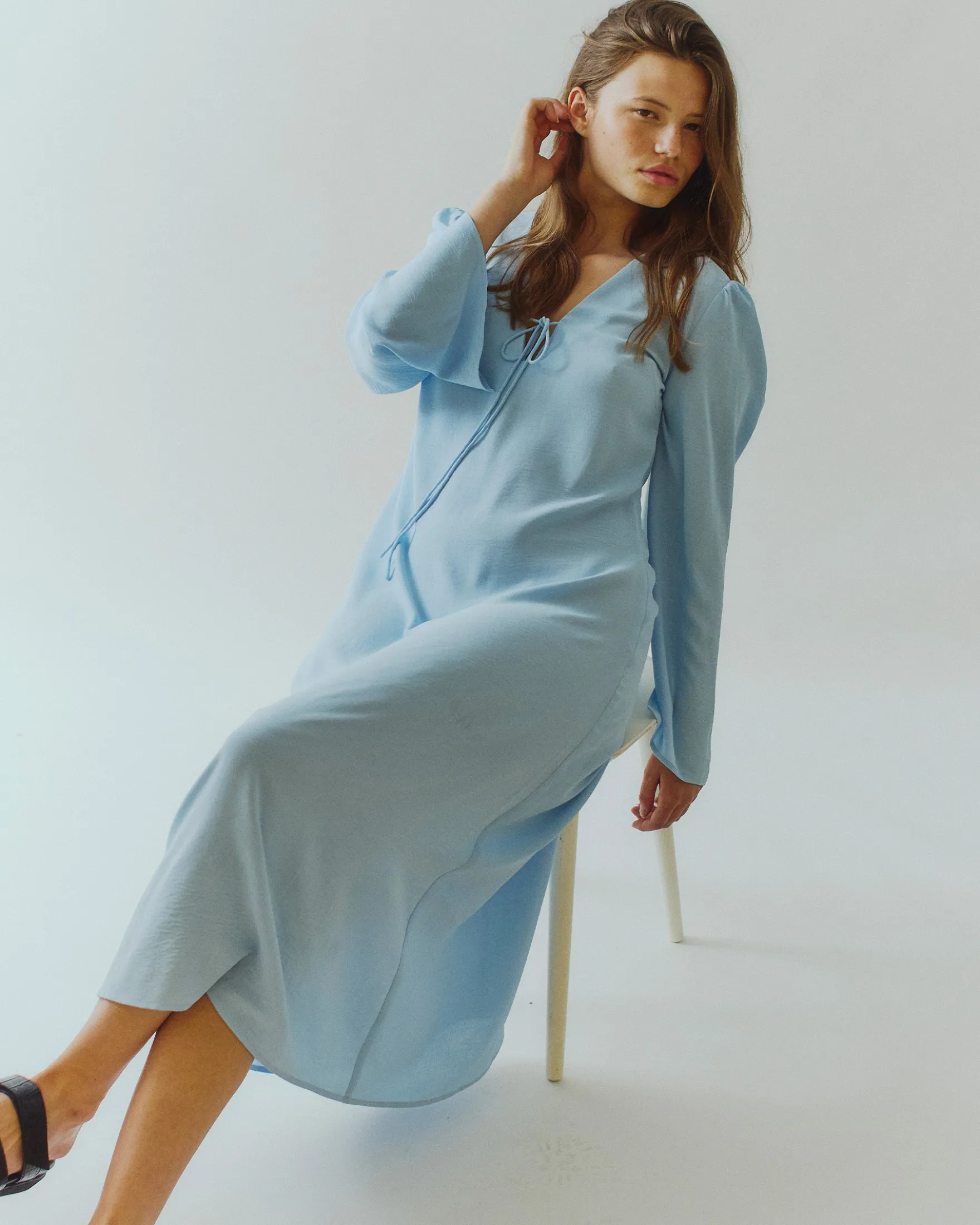 Sadie crepe dress