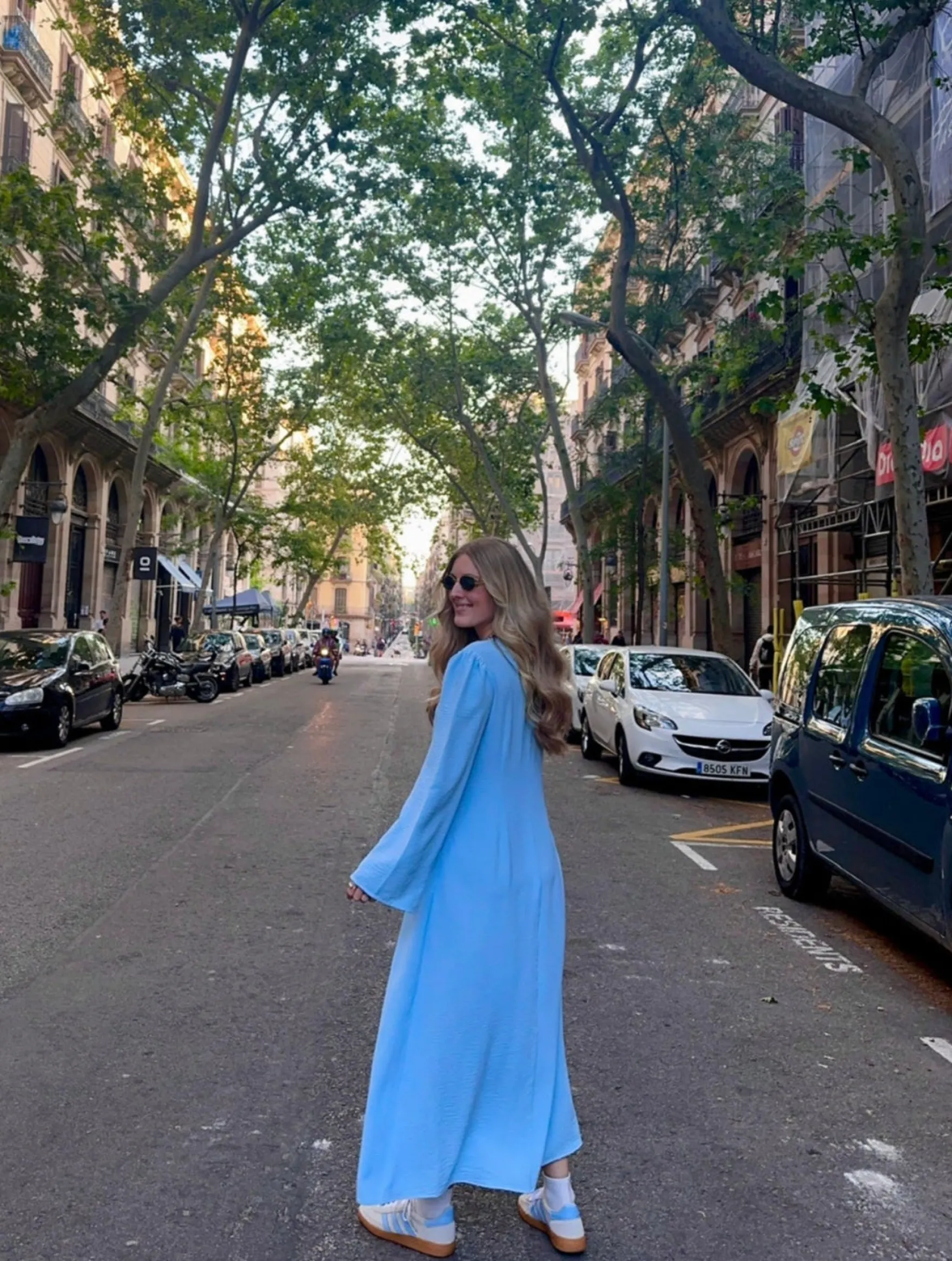 Sadie crepe dress
