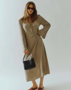 Sadie crepe dress