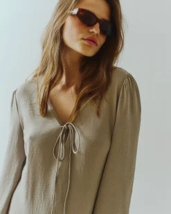 Sadie crepe dress