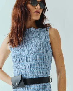 Sallie small check dress