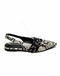 Sally snake slingback