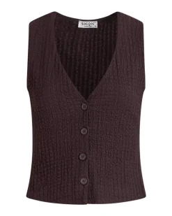 Sara crepe vest