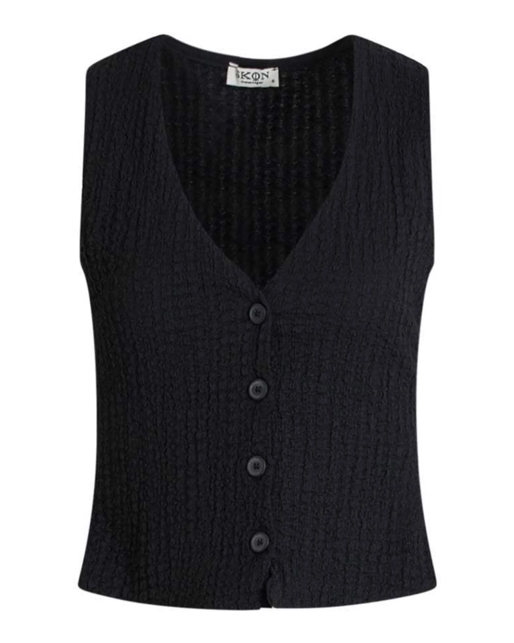 Sara crepe vest