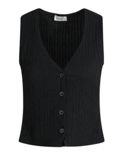Sara crepe vest