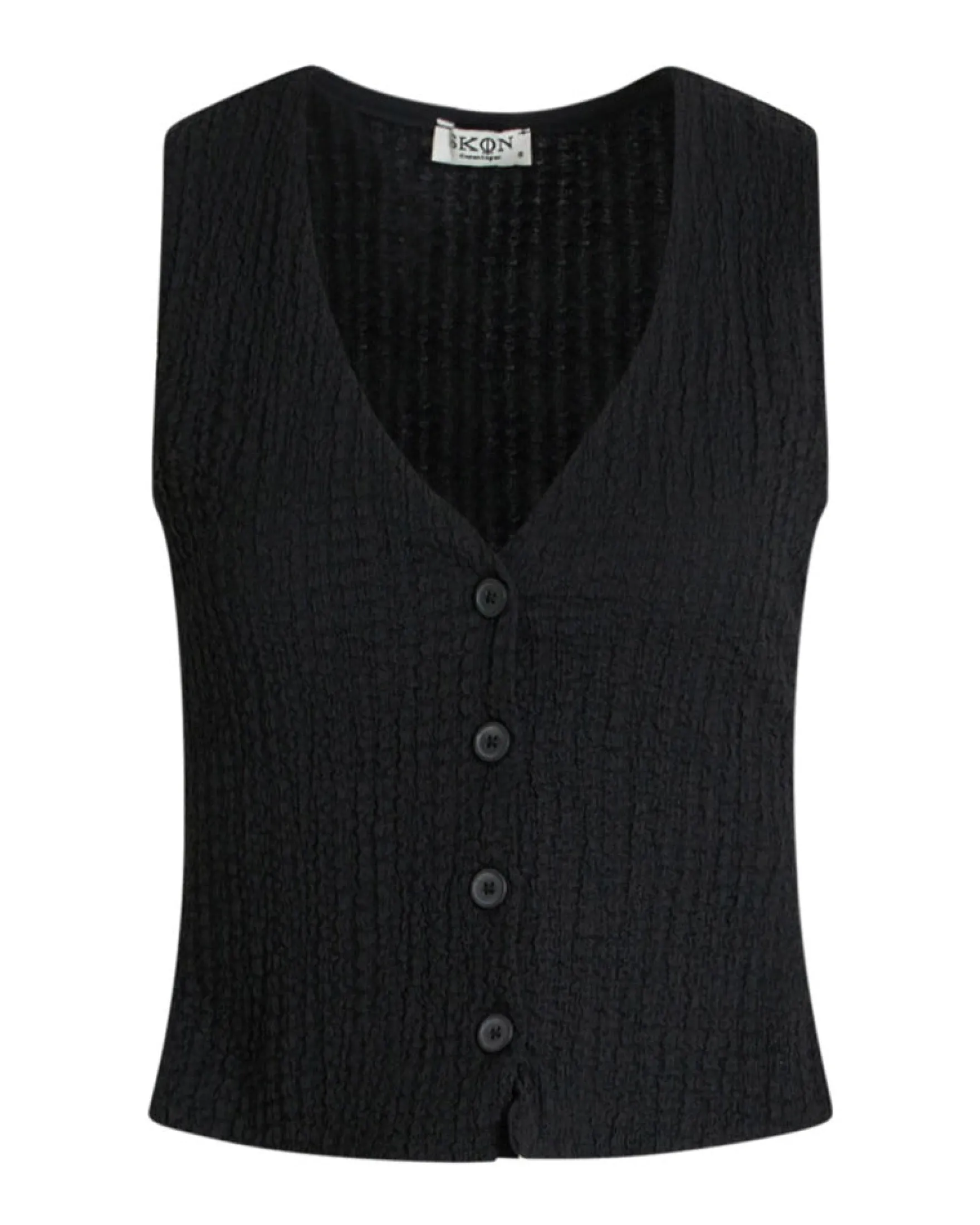 Sara crepe vest
