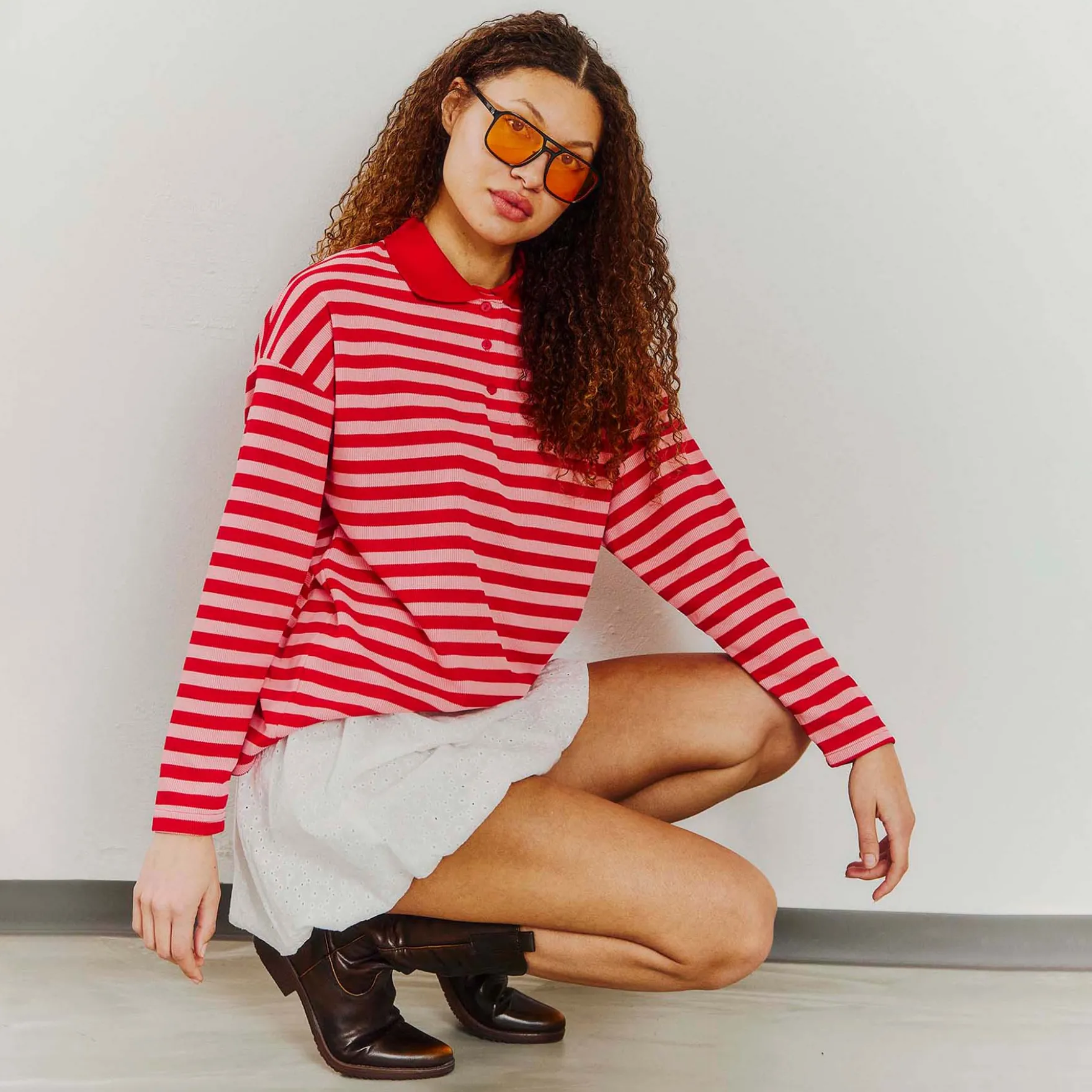 Sara oversize polo
