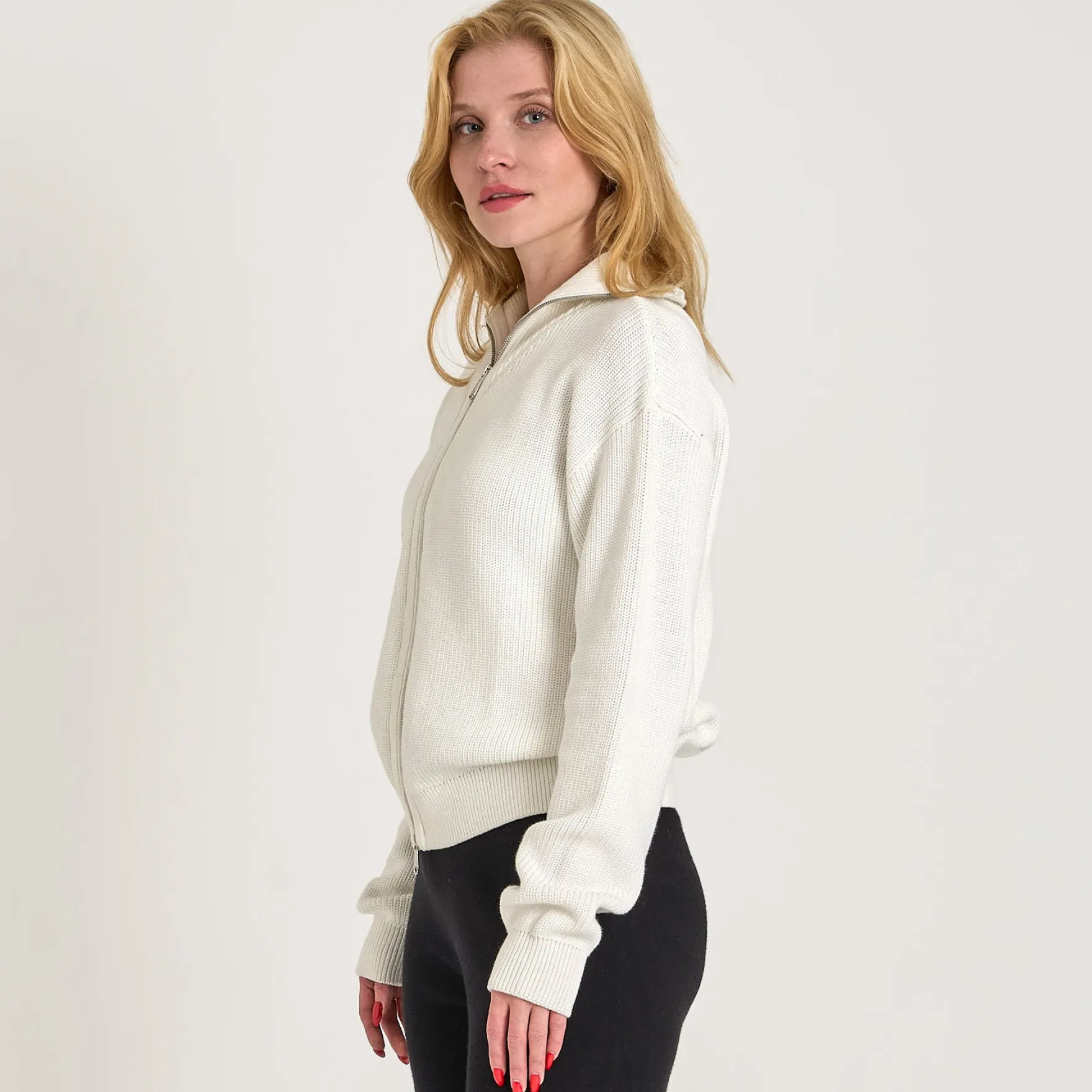 Shanne zip knit