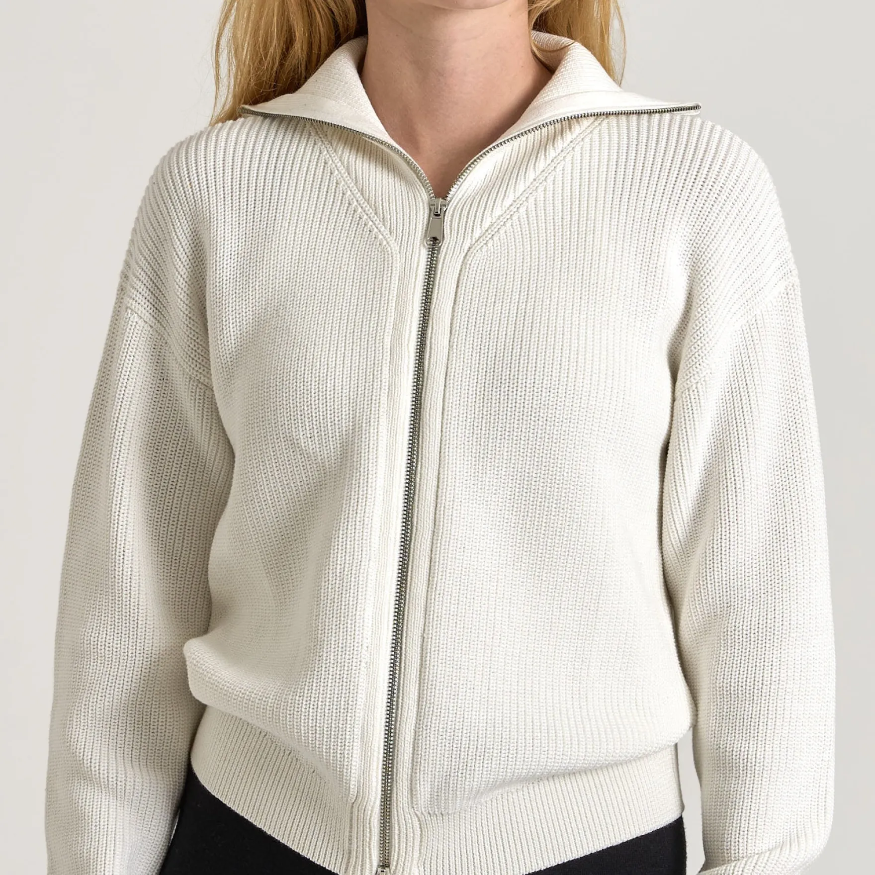 Shanne zip knit