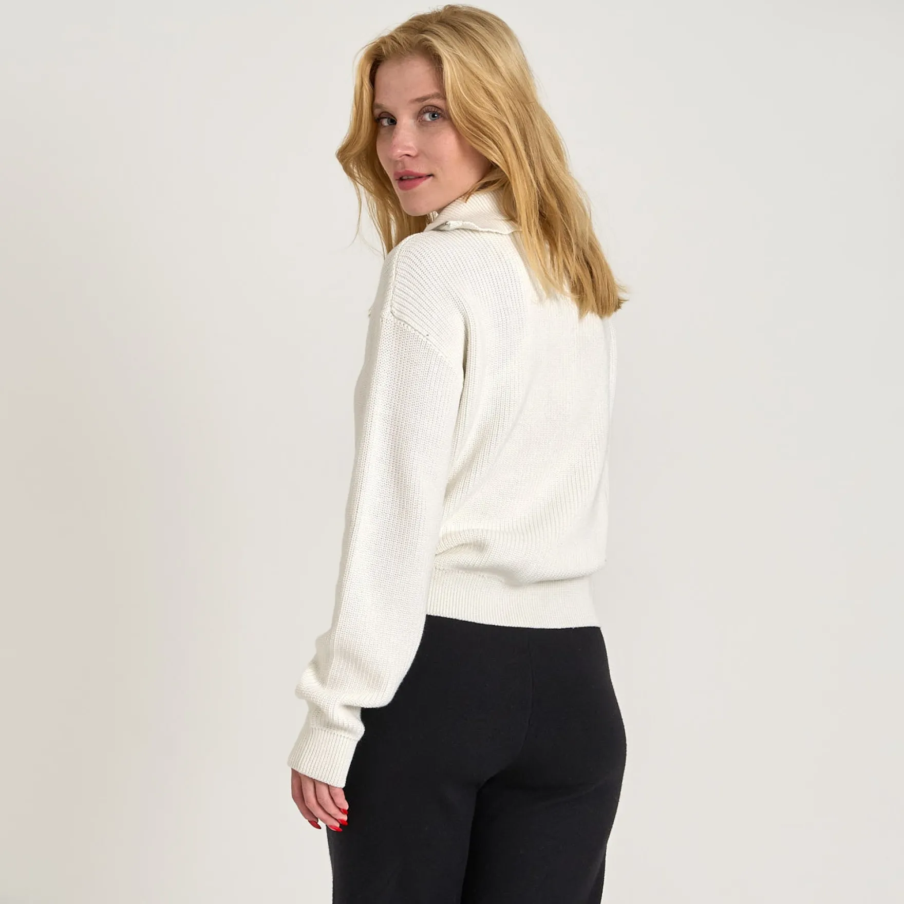 Shanne zip knit