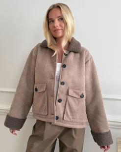 Siaic teddy jacket