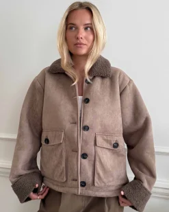 Siaic teddy jacket