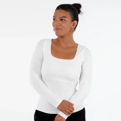 Sigga square neck ls