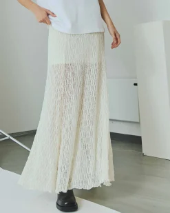 Silvia lace skirt
