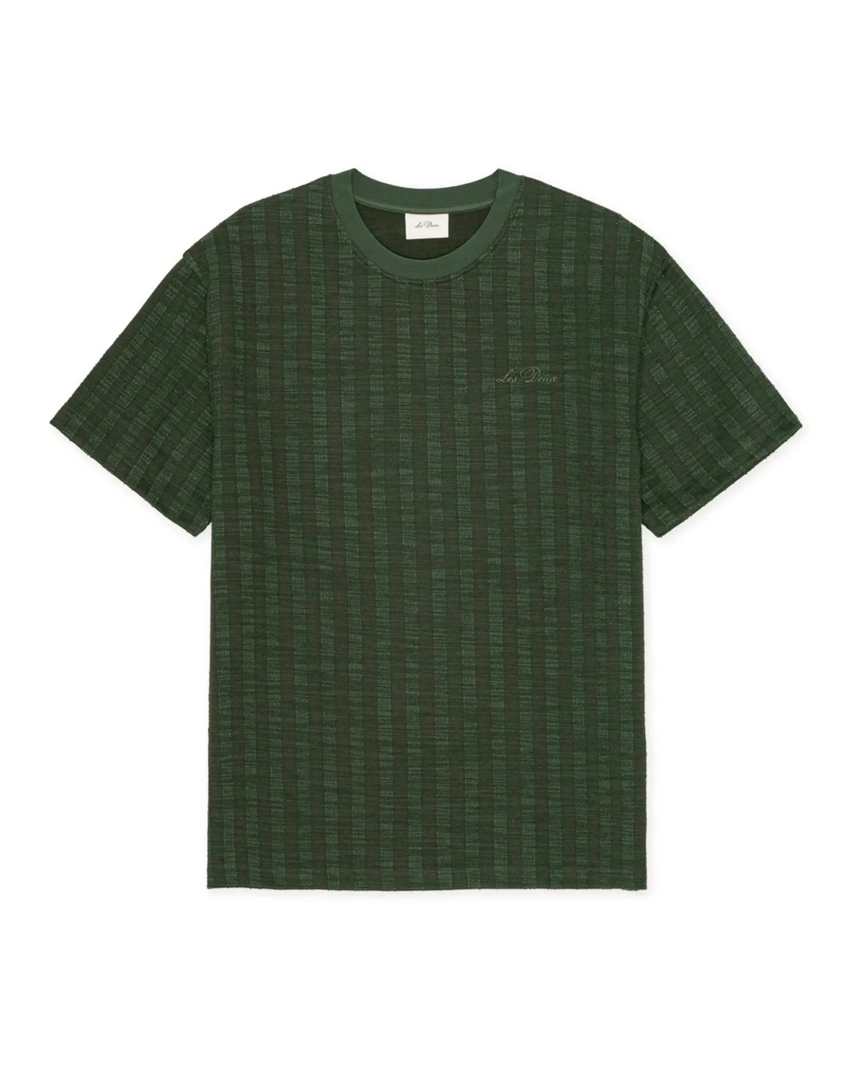Stripe Jacquard T-Shirt