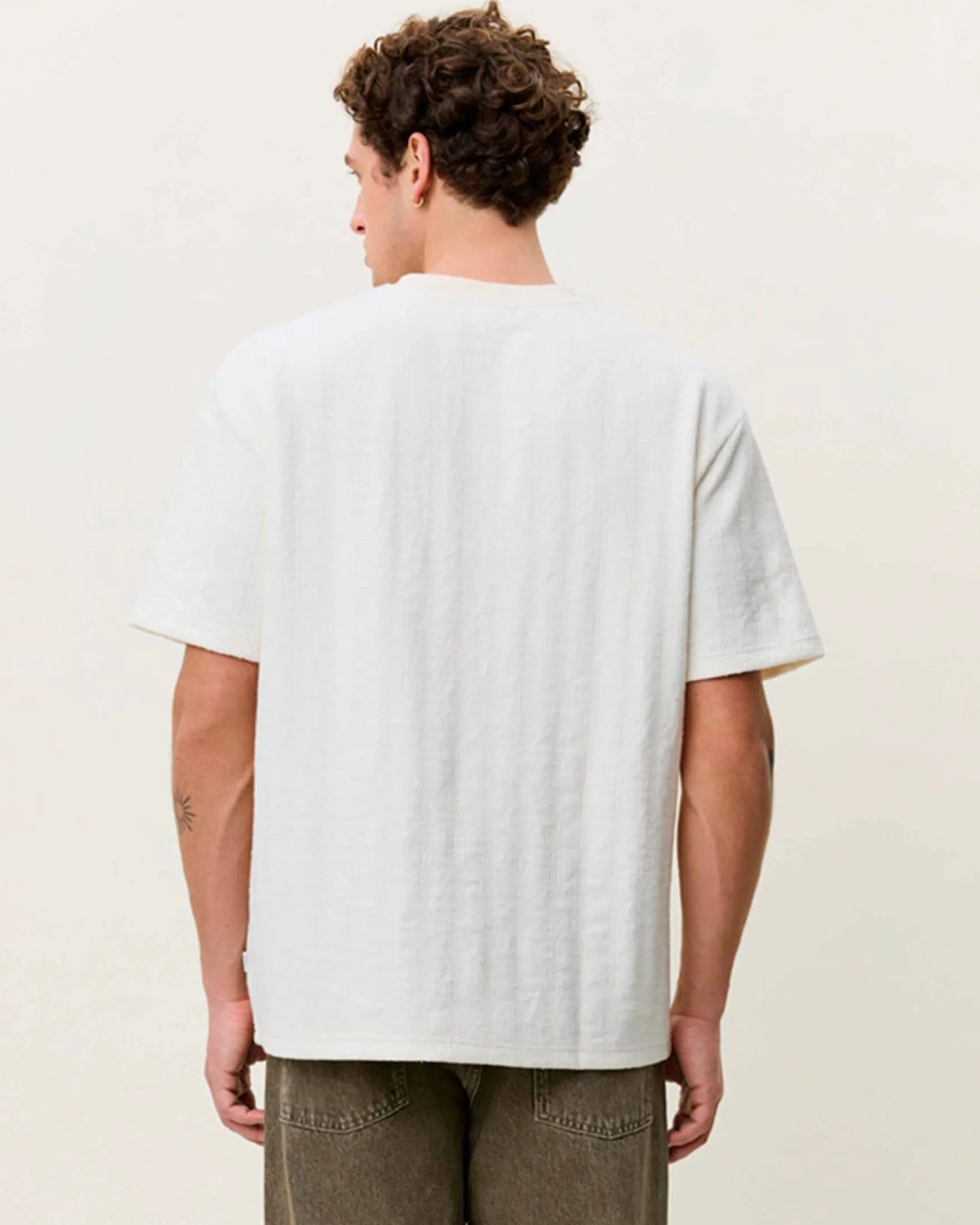 Stripe Jacquard T-Shirt