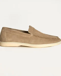 Suede loafer
