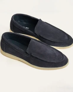Suede loafer