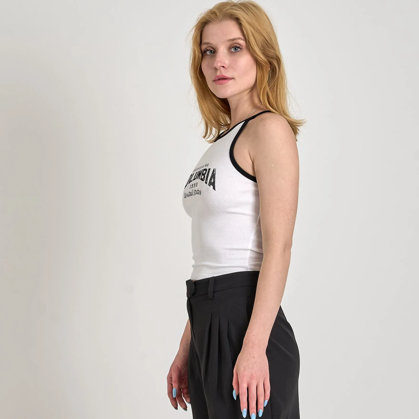 Tamira rib single top