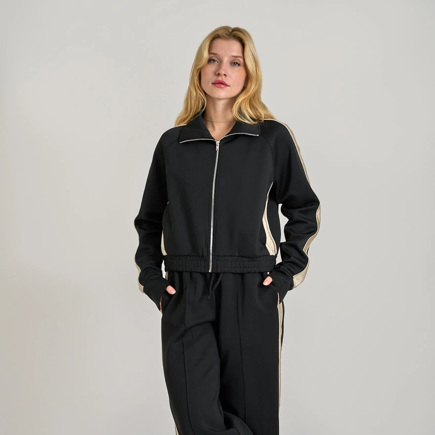 Tess track blouse
