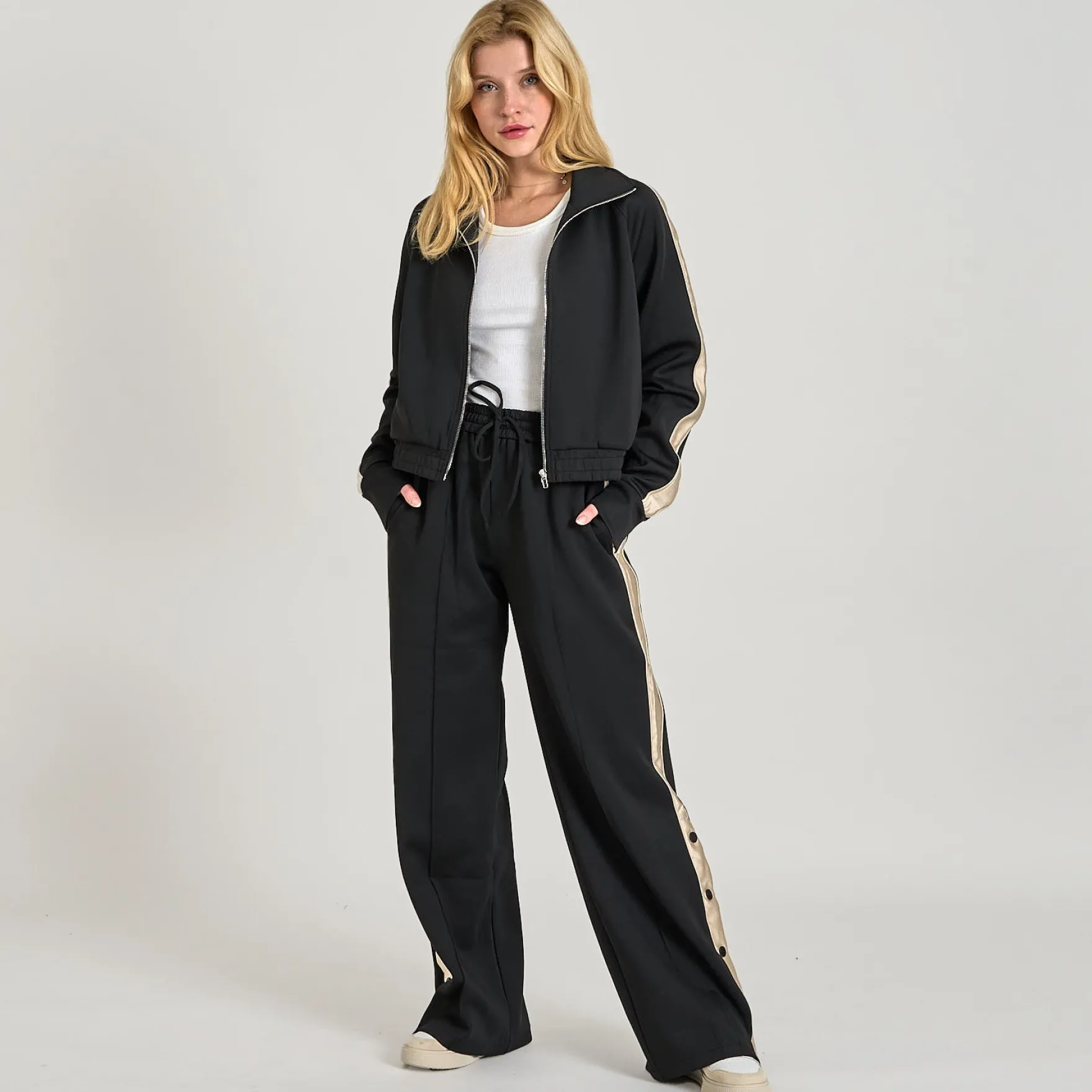 Tess track blouse