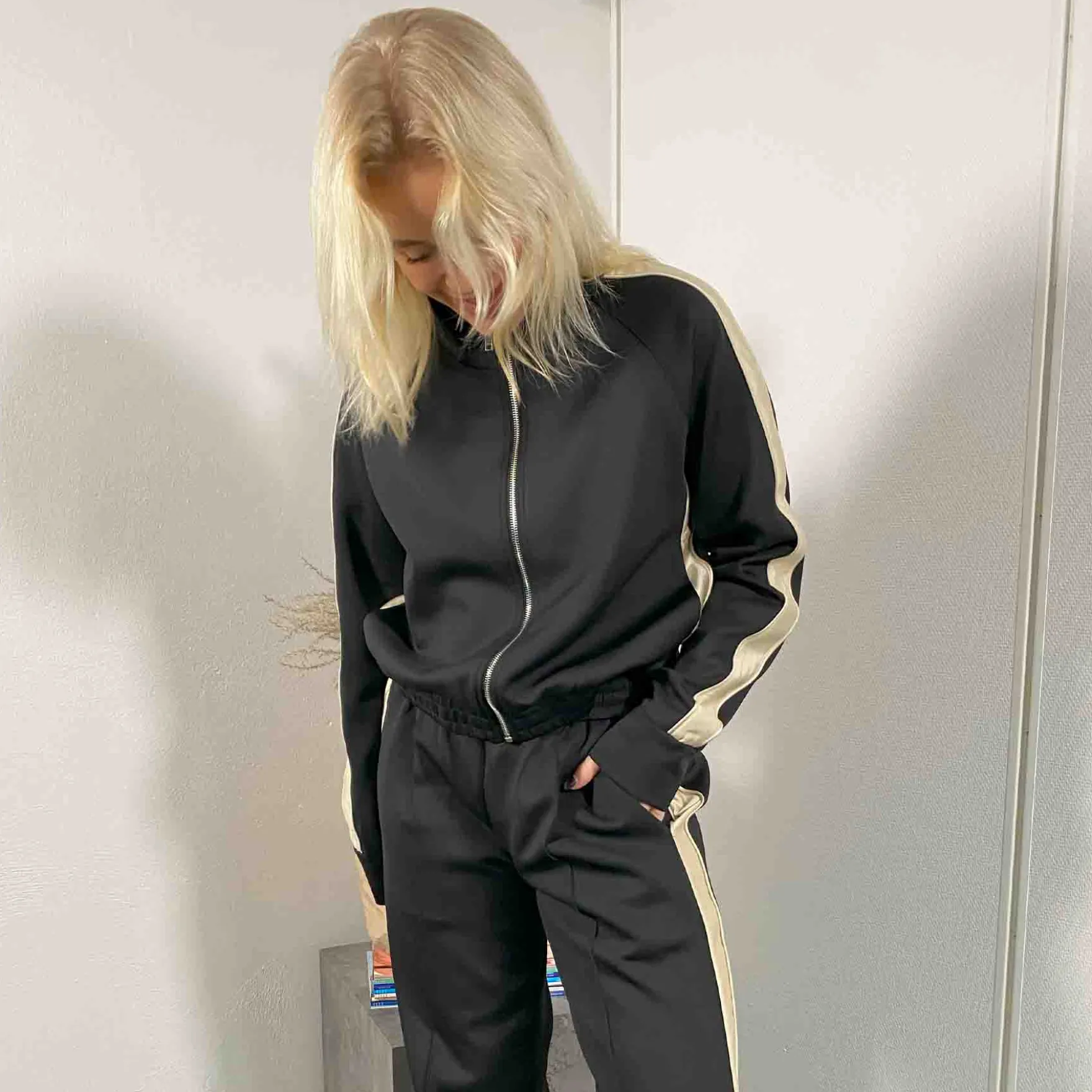 Tess track blouse