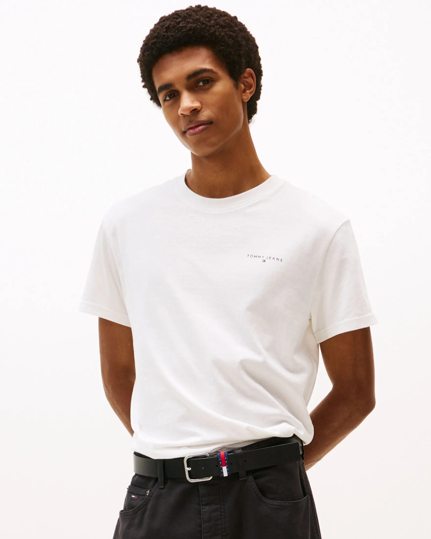 Tjm linear chest tee