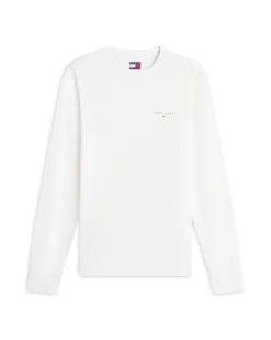 TJM SLIM CHEST LINEAR LS TEE