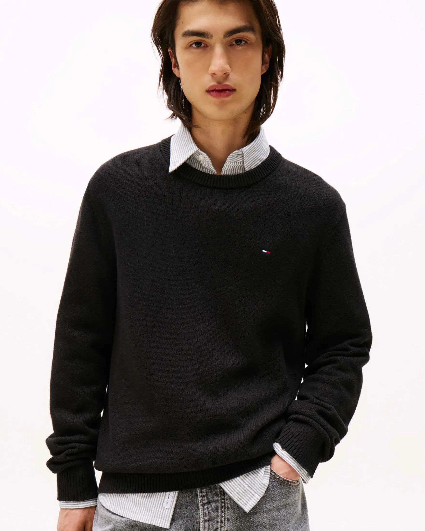 TJM SLIM ESS SWEATER EXT