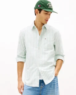 TJM STRIPE OXFORD SHIRT