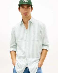 TJM STRIPE OXFORD SHIRT
