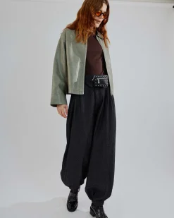 Tula faux leather jacket