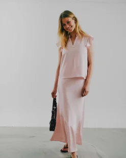 Valery satin skirt