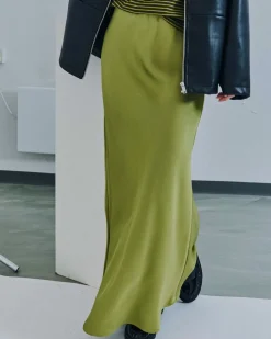 Valery satin skirt