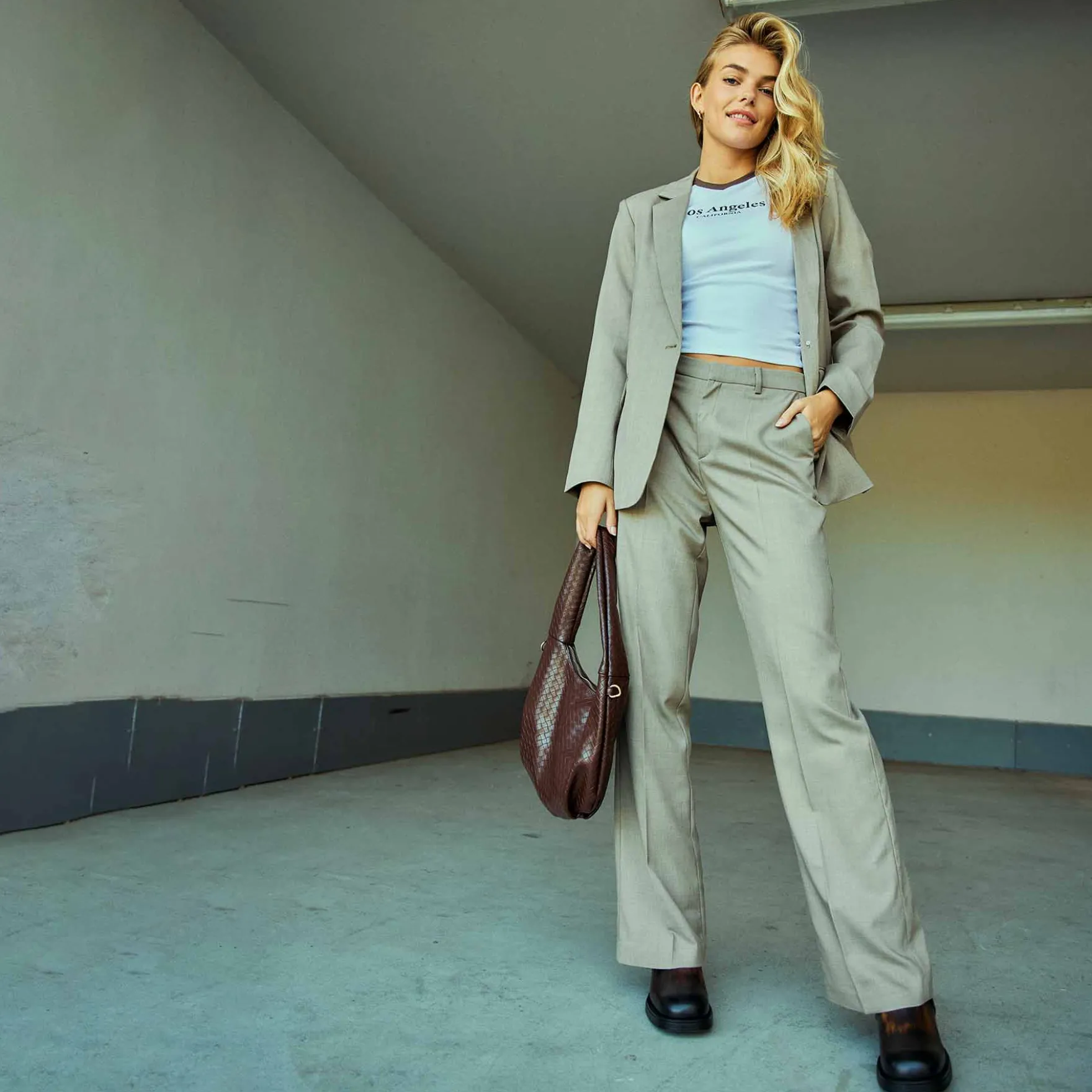 Vanita melange pants
