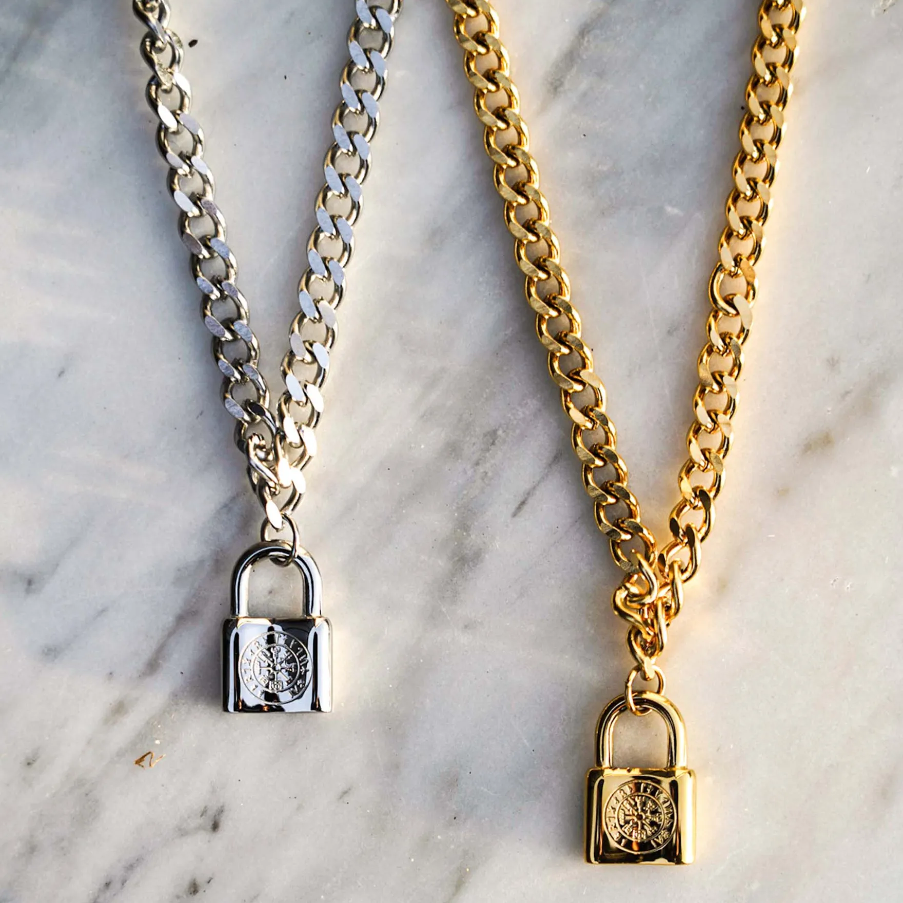Vegvisir locker necklace