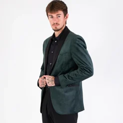 Velour blazer