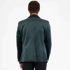 Velour blazer