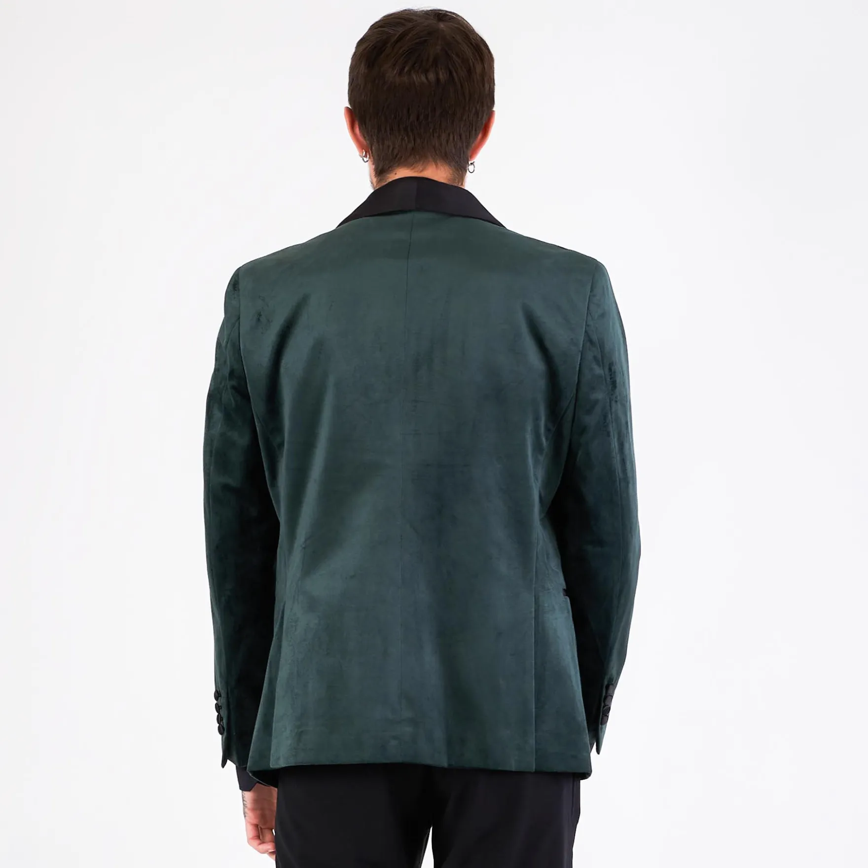 Velour blazer