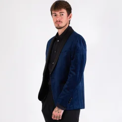 Velour blazer