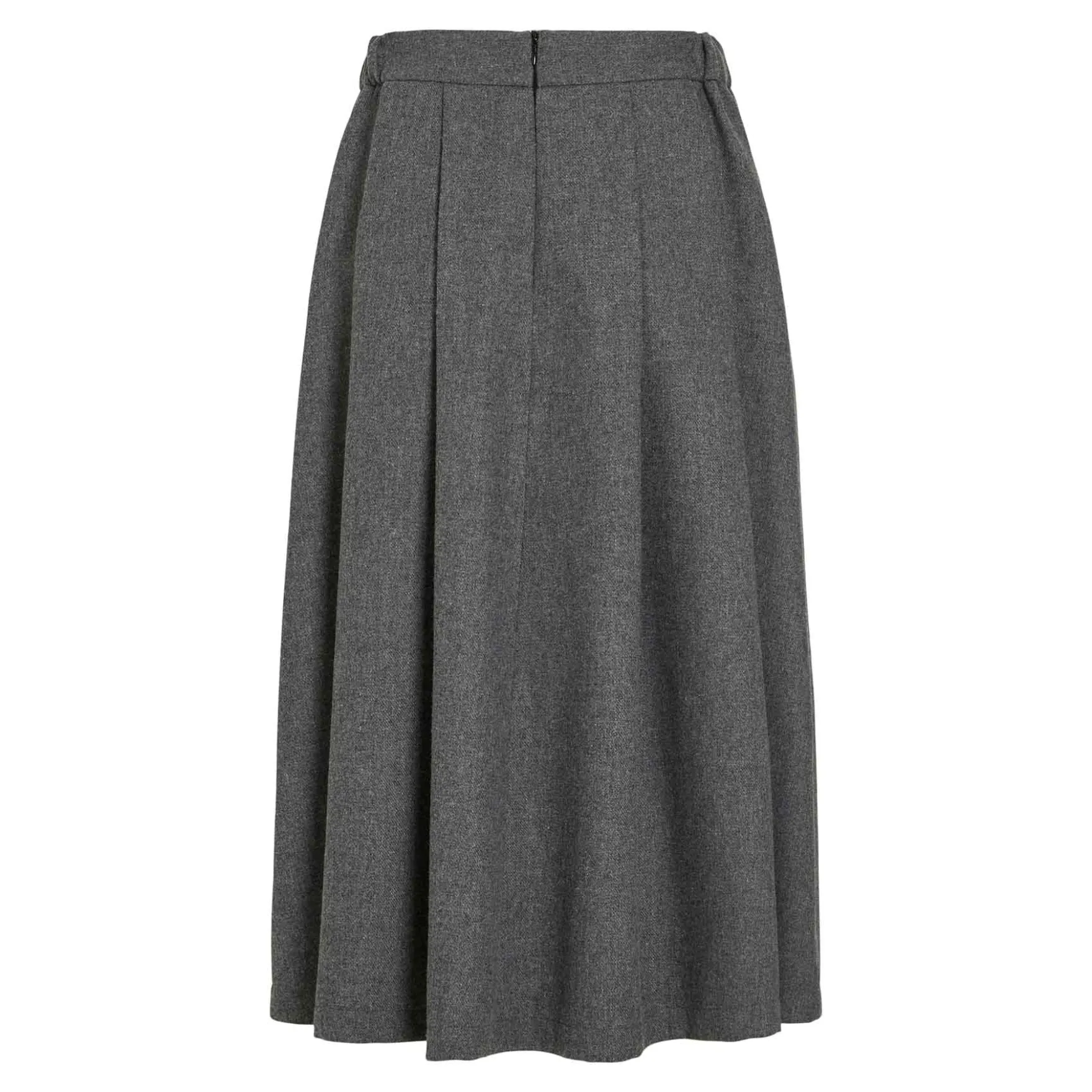 Viabina hw pleated midi skirt