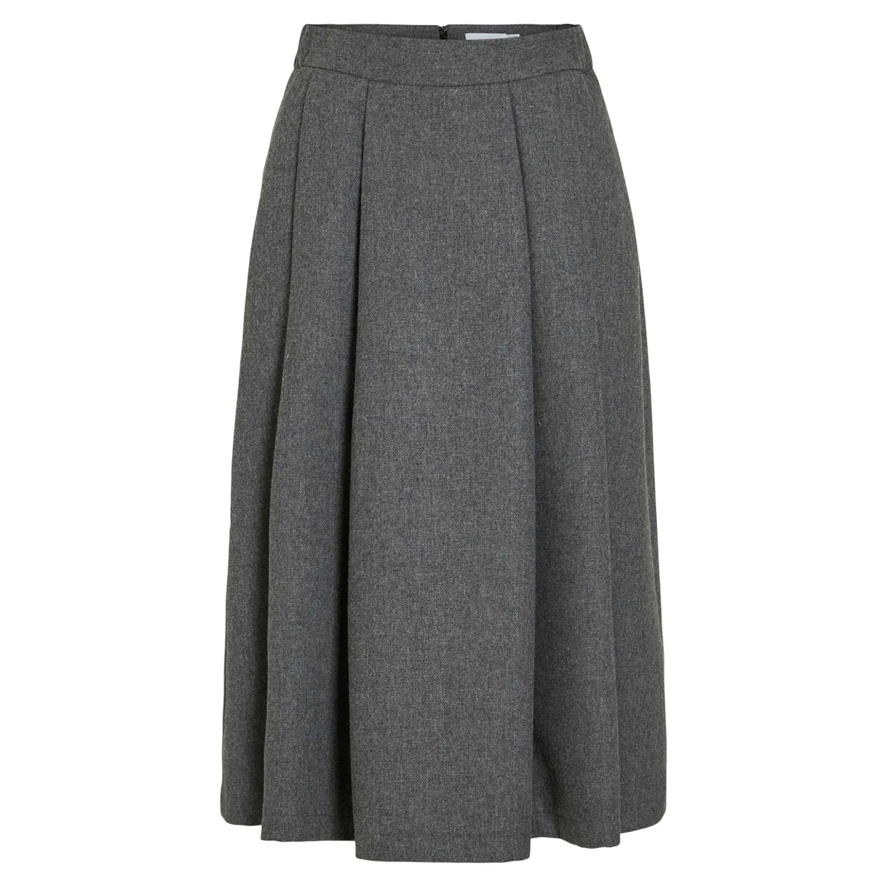 Viabina hw pleated midi skirt