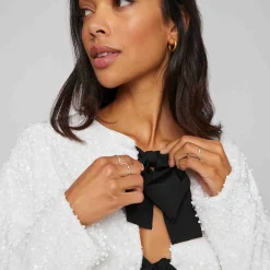 Viaria l/s o-neck cardigan