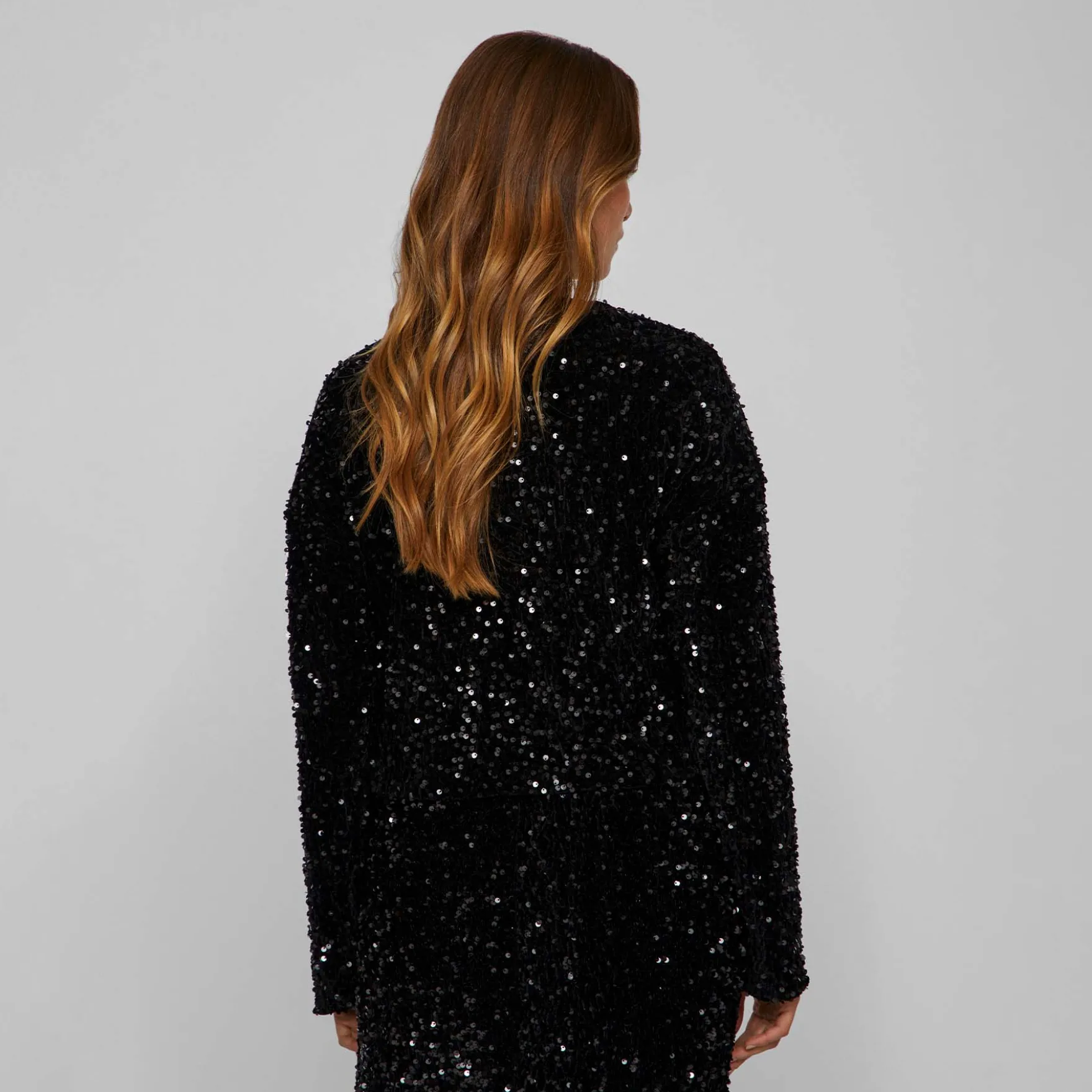 Viaria l/s o-neck cardigan