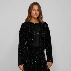 Viaria l/s o-neck cardigan
