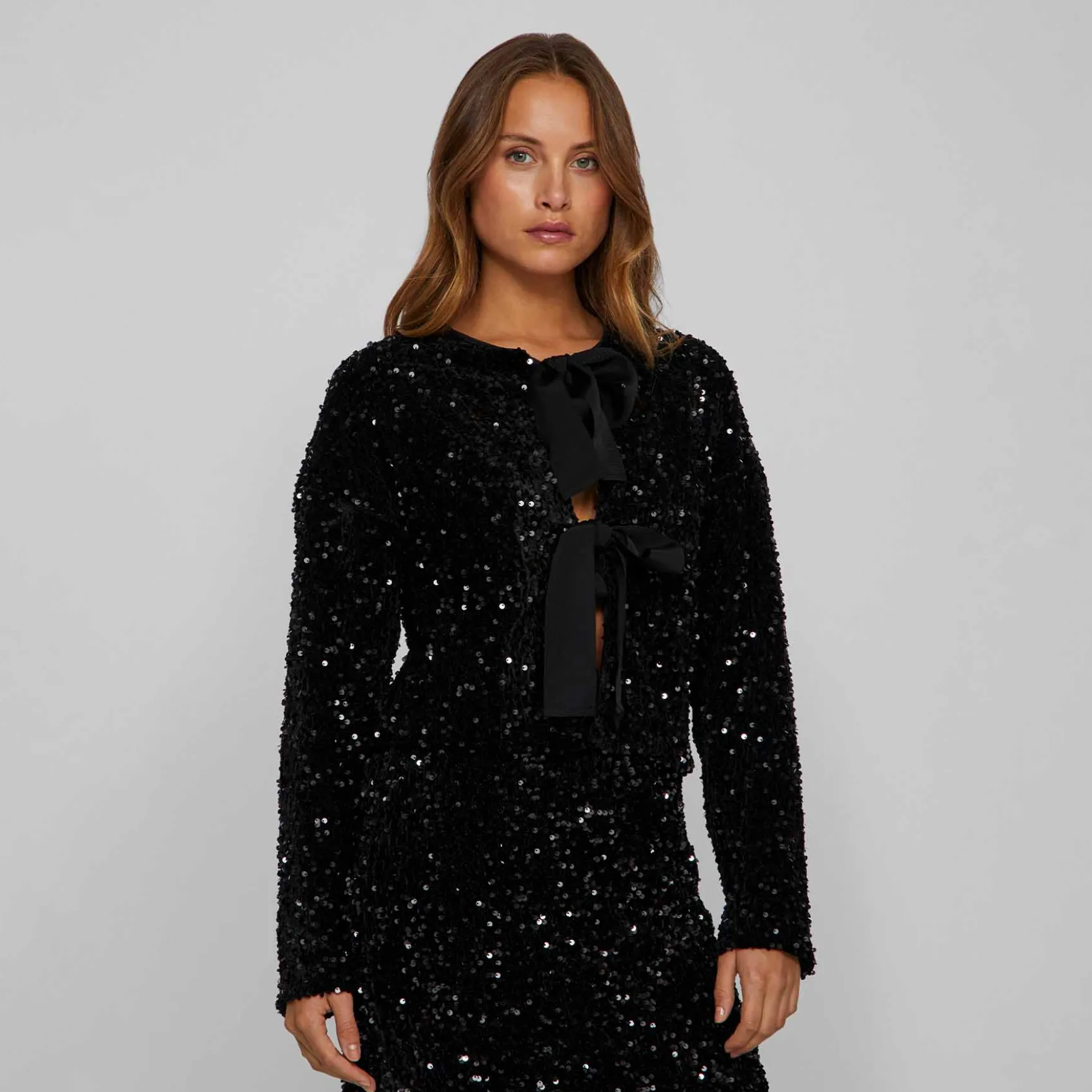 Viaria l/s o-neck cardigan