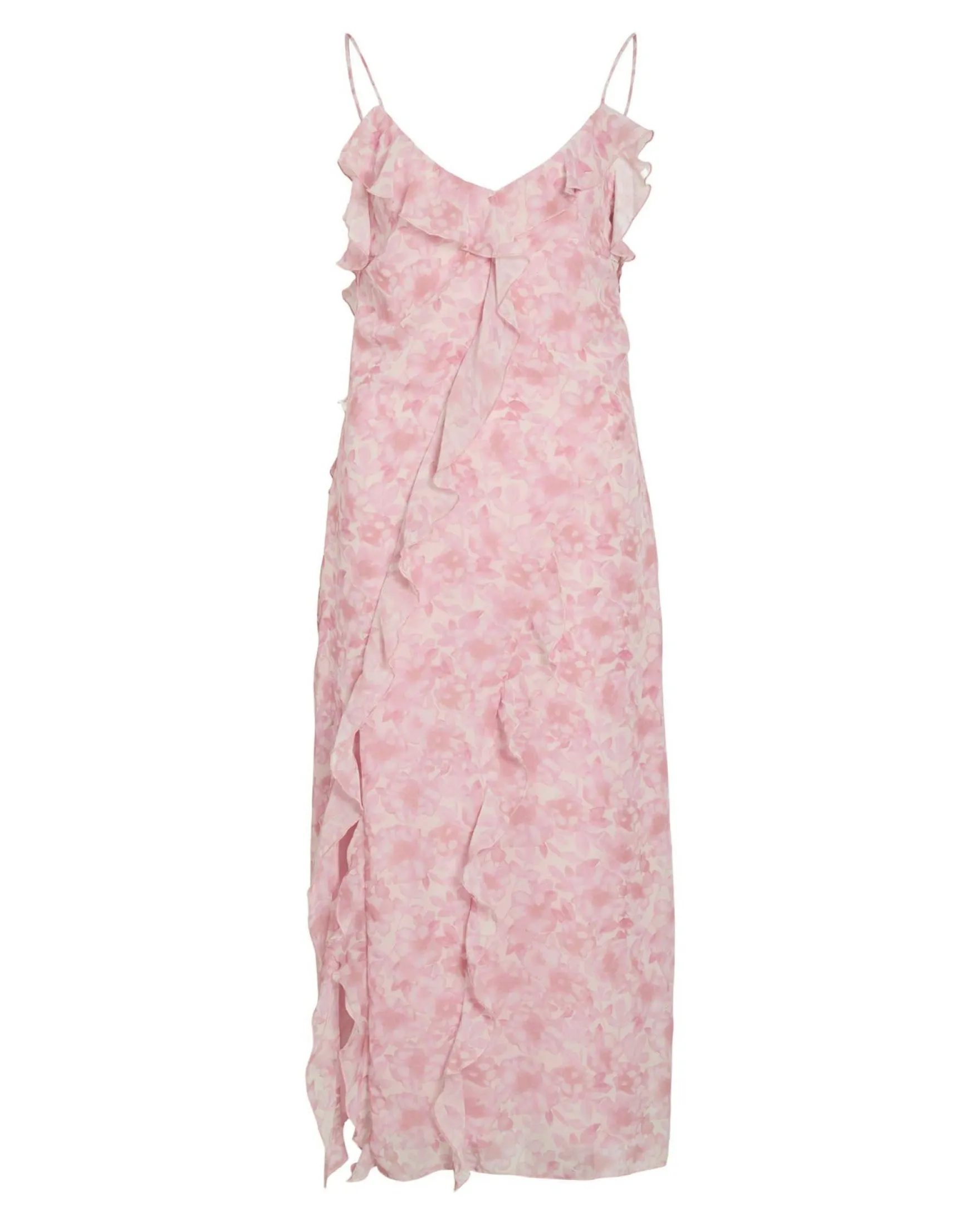 VIARIVA S/L FRILL STRAP DRESS