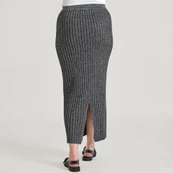 Vibella glitter knit skirt