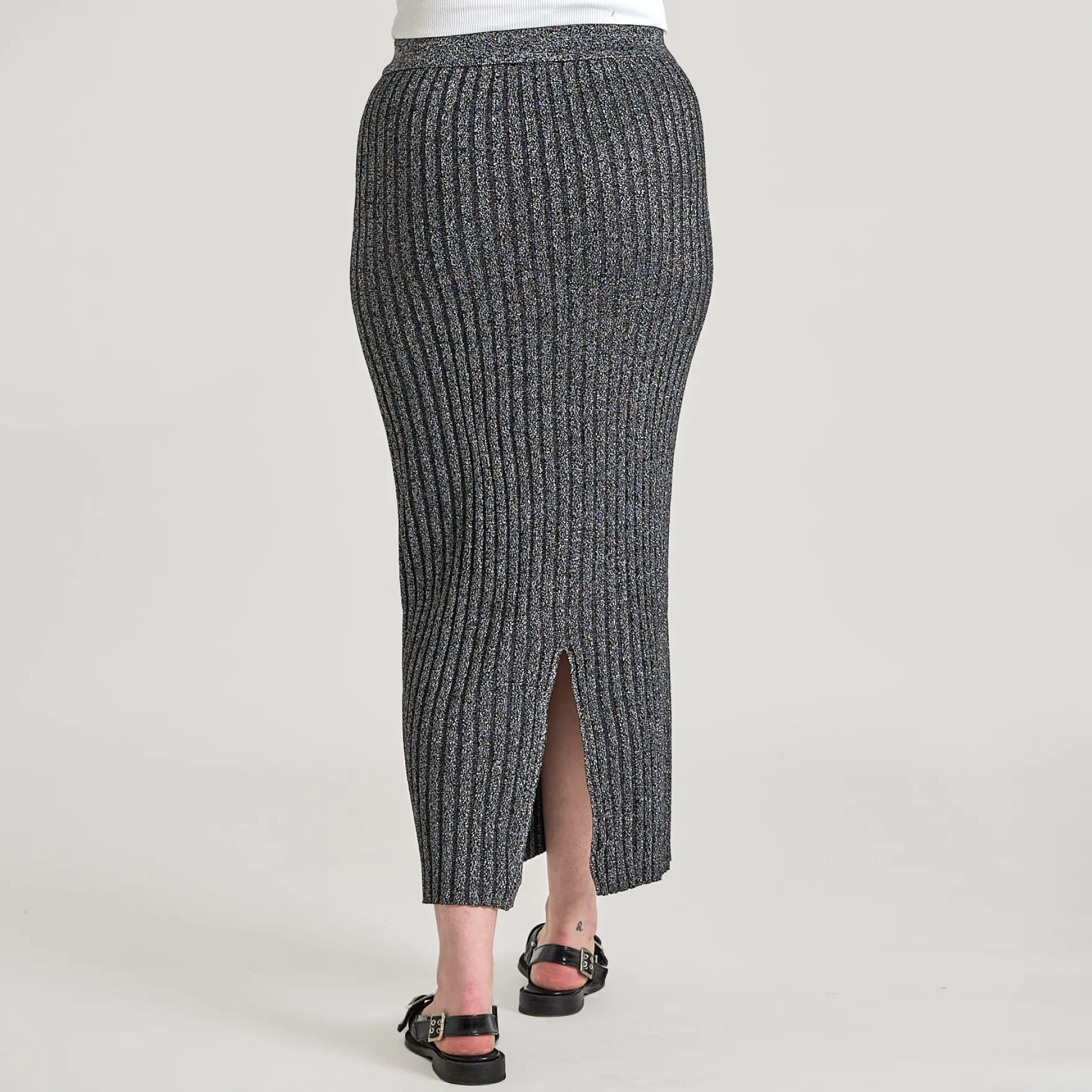 Vibella glitter knit skirt